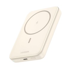 Ugreen Trdls Power Bank 10000mAh 20W USB-C - Sleek White Design, Fast Charging & Portable Power Solution!